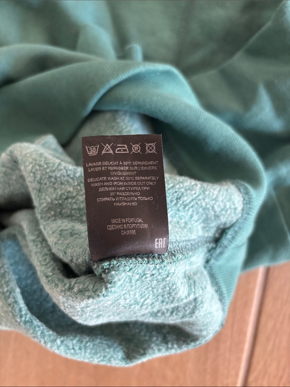 Isabel Marant Etoile Moby Sweatshirt in Mint Green  - Size 42 (10) - Picture 5 of 6